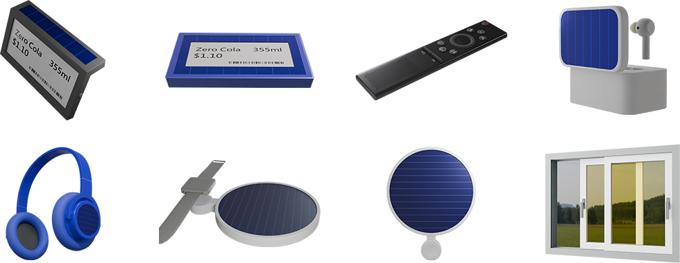 Application - indoor IOT, Glass window type etc.